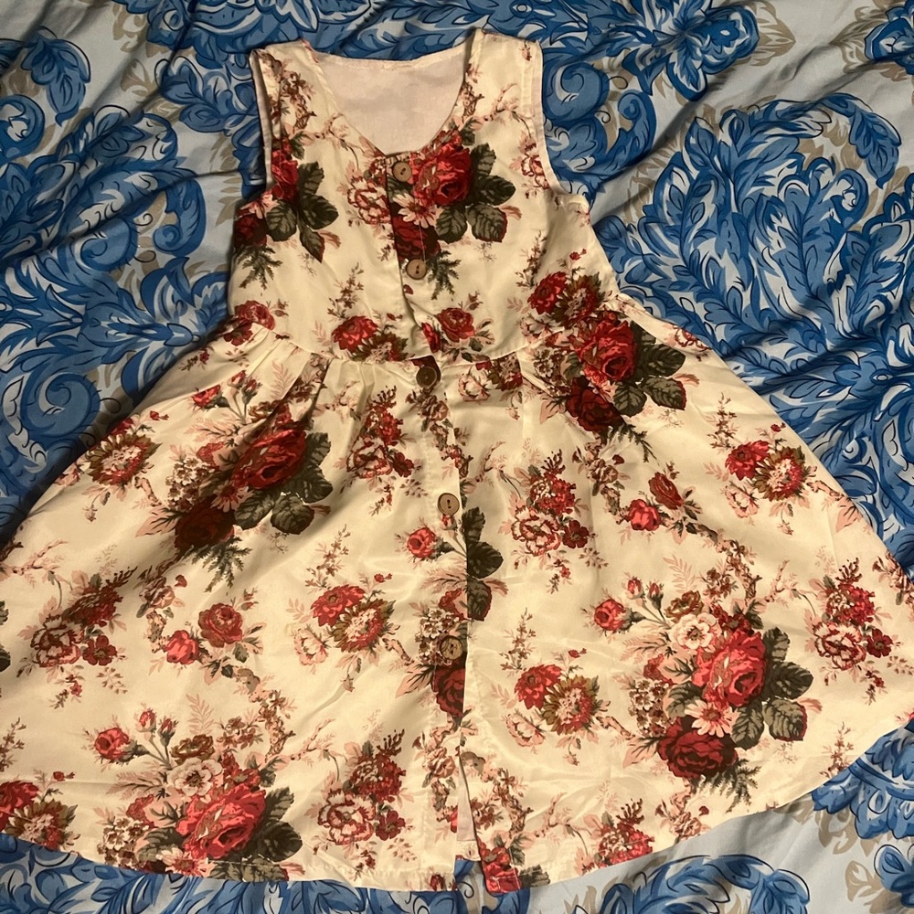 Rose dress 4T